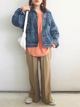 SACHIさん（レディース・150cm）の春コーディネート