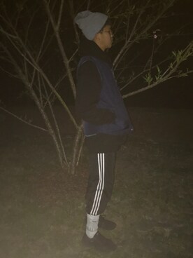 「FOURSTAR（フォースター）のアイテム」を使った、J/Tさん（メンズ・178cm）の春コーディネート