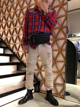 GUESS JAPANさん(メンズ・170cm)の秋コーディネート