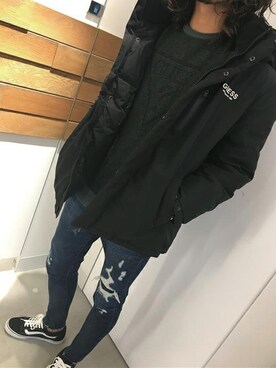GUESS JAPANさん（メンズ・174cm）の秋コーディネート