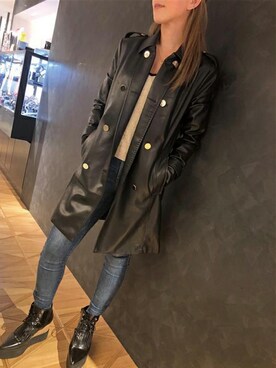 「Guess Jeans 」｜GUESS JAPANさん（レディース・161cm）の秋コーディネート