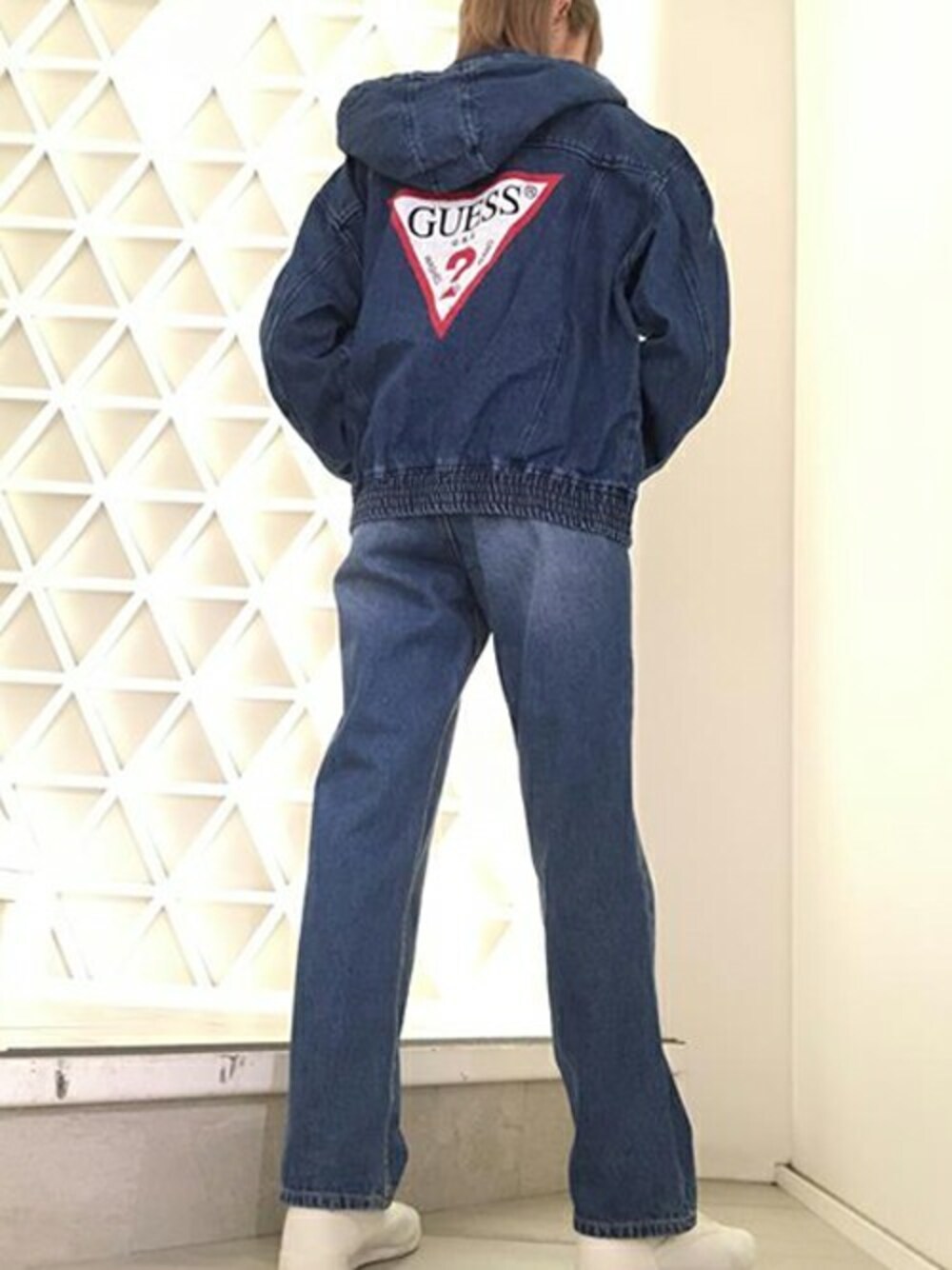 GUESS JAPAN(GUESS JAPAN)｜Guessのデニムジャケットを使った  
