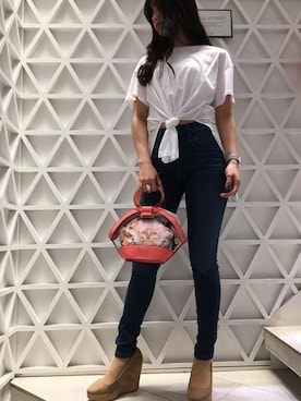 GUESS JAPANさん（レディース・164cm）の春コーディネート