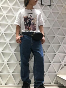 GUESS JAPANさん（メンズ・170cm）の春コーディネート