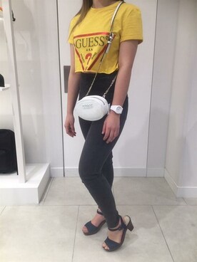 GUESS JAPANさん（レディース・173cm）の春コーディネート