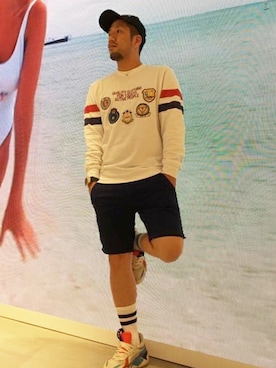 GUESS JAPANさん(メンズ・170cm)の春コーディネート