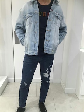 GUESS JAPANさん（メンズ・184cm）の夏コーディネート