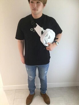 GUESS JAPANさん(メンズ・163cm)の春コーディネート