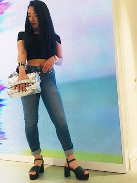 GUESS JAPANさん（レディース・153cm）の春コーディネート