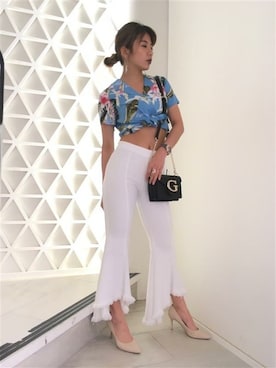 GUESS JAPANさん（レディース・165cm）の夏コーディネート