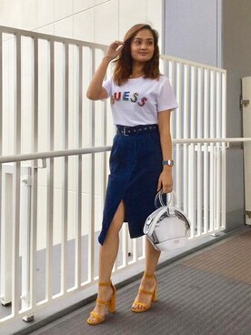 GUESS JAPANさん（レディース・153cm）の夏コーディネート