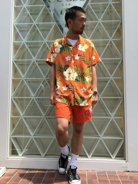 GUESS JAPANさん（メンズ・166cm）の夏コーディネート