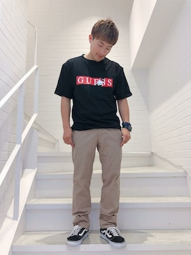 GUESS JAPANさん（メンズ・160cm）の夏コーディネート