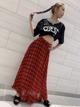 GUESS JAPANさん(レディース・156cm)の夏コーディネート
