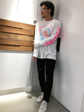 GUESS JAPANさん（メンズ・175cm）の秋コーディネート
