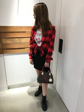 GUESS JAPANさん（レディース・161cm）の秋コーディネート