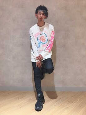 GUESS JAPANさん（メンズ・183cm）の秋コーディネート