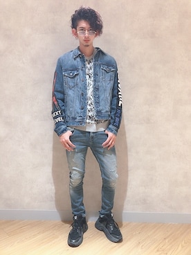 GUESS JAPANさん（メンズ・183cm）の秋コーディネート