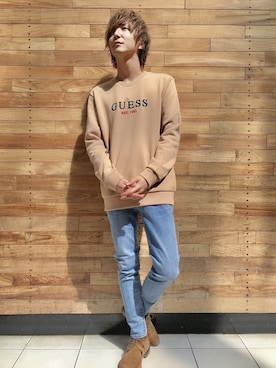 GUESS JAPANさん(メンズ・173cm)の秋コーディネート