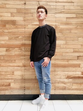 GUESS JAPANさん（メンズ・178cm）の秋コーディネート