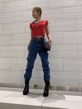 GUESS JAPANさん（レディース・156cm）の秋コーディネート