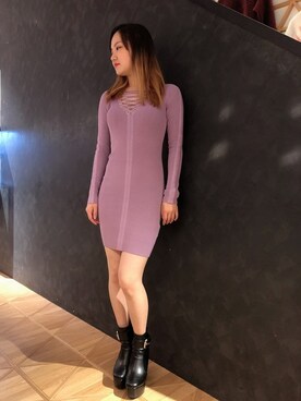 GUESS JAPANさん（レディース・160cm）の秋コーディネート