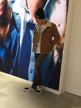 GUESS JAPANさん（メンズ・175cm）の秋コーディネート