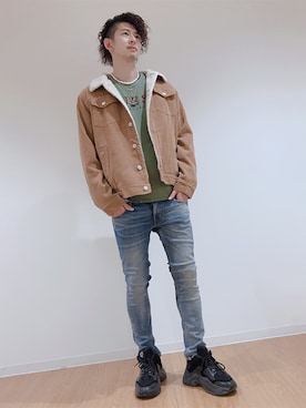 GUESS JAPANさん（メンズ・183cm）の秋コーディネート