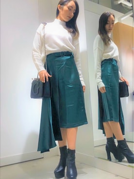 GUESS JAPANさん（レディース・161cm）の秋コーディネート