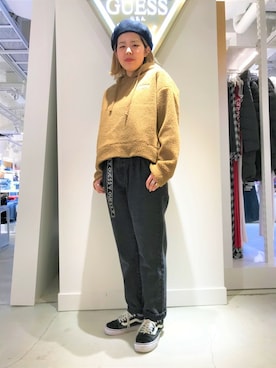 GUESS JAPANさん（レディース・163cm）の冬コーディネート