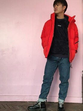 GUESS JAPANさん（メンズ・173cm）の冬コーディネート