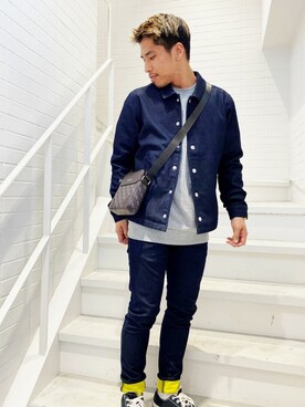 GUESS JAPANさん(メンズ・167cm)の冬コーディネート