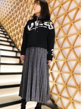 GUESS JAPANさん（レディース・162cm）の冬コーディネート