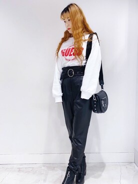 GUESS JAPANさん（レディース・152cm）の冬コーディネート