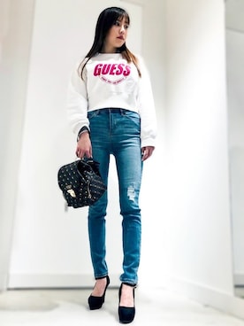 GUESS JAPANさん(レディース・162cm)の冬コーディネート