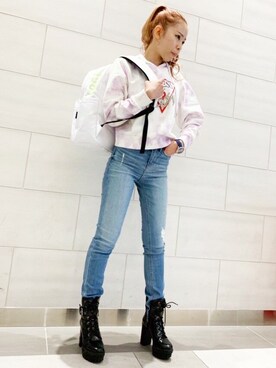 GUESS JAPANさん(レディース・156cm)の冬コーディネート