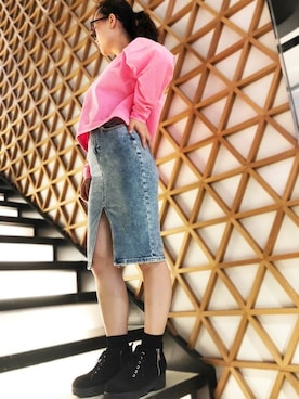 GUESS JAPANさん（レディース・160cm）の冬コーディネート