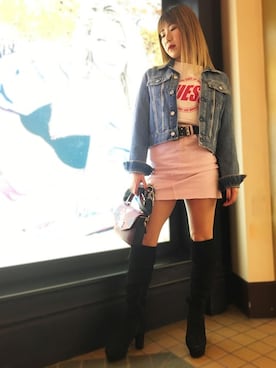 GUESS JAPANさん（レディース・156cm）の冬コーディネート