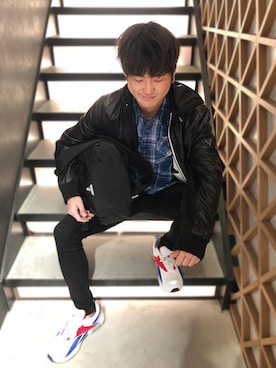 GUESS JAPANさん(メンズ・165cm)の冬コーディネート