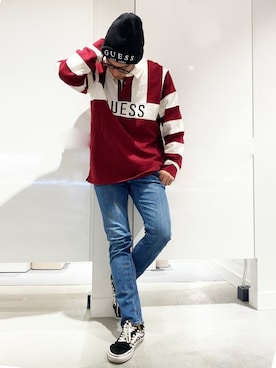 GUESS JAPANさん(メンズ・170cm)の冬コーディネート