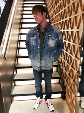 GUESS JAPANさん(メンズ・170cm)の冬コーディネート