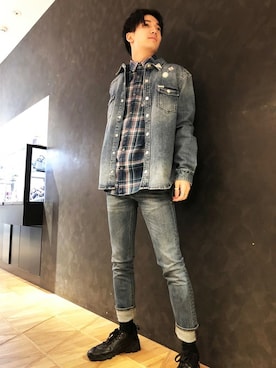 GUESS JAPANさん(メンズ・182cm)の春コーディネート