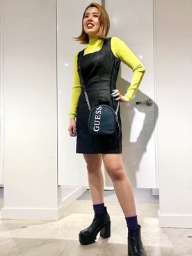 GUESS JAPANさん（レディース・163cm）の春コーディネート