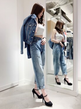 GUESS JAPANさん（レディース・162cm）の春コーディネート