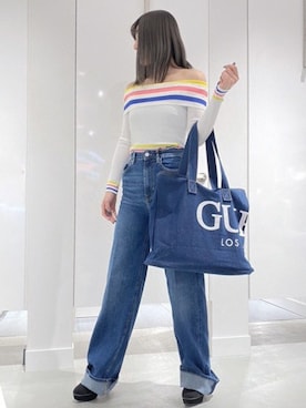 GUESS JAPANさん（レディース・158cm）の春コーディネート