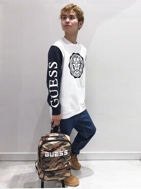 GUESS JAPANさん（メンズ・168cm）の春コーディネート