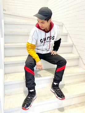 GUESS JAPANさん(メンズ・167cm)の春コーディネート