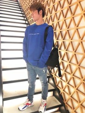 GUESS JAPANさん(メンズ・170cm)の春コーディネート