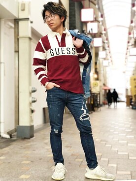 GUESS JAPANさん(メンズ・165cm)の春コーディネート