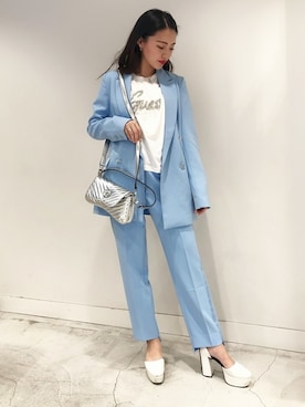 GUESS JAPANさん（レディース・156cm）の春コーディネート